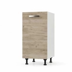 Alphab2b CHARLOTΤE Κάτω Ντουλάπι 40x46.5x82εκ με μεταλλικά χερούλια ΔΡΥΣ