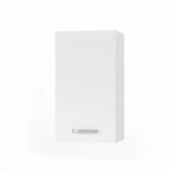 Alphab2b CHARLOTΤE Πάνω Ντουλάπι 40x30.5x71.8εκ με μεταλλικά χερούλια Λευκό