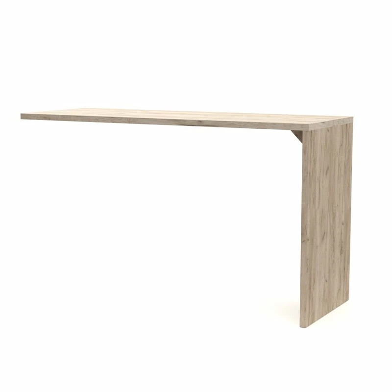 Alphab2b Charlotte Βοηθητικό Τραπέζι, 1,50x55x88, χρώμα Δρύς. SO-CTABLE