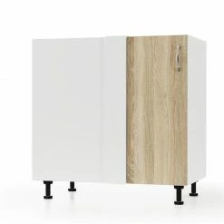 Alphab2b Modest Κάτω Γωνιακό Ντουλάπι Σονόμα 80x48x82cm