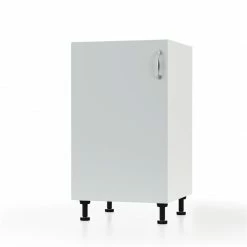 Alphab2b Modest Κάτω Ντουλάπι Γκρι 45x48x82cm