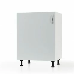 Alphab2b Modest Κάτω Ντουλάπι Γκρι 60x48x82cm