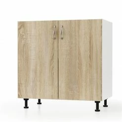 Alphab2b Modest Κάτω Ντουλάπι Νεροχύτη Σονόμα 80x48x82cm