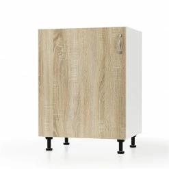 Alphab2b Modest Κάτω Ντουλάπι Σονόμα 60x48x82cm