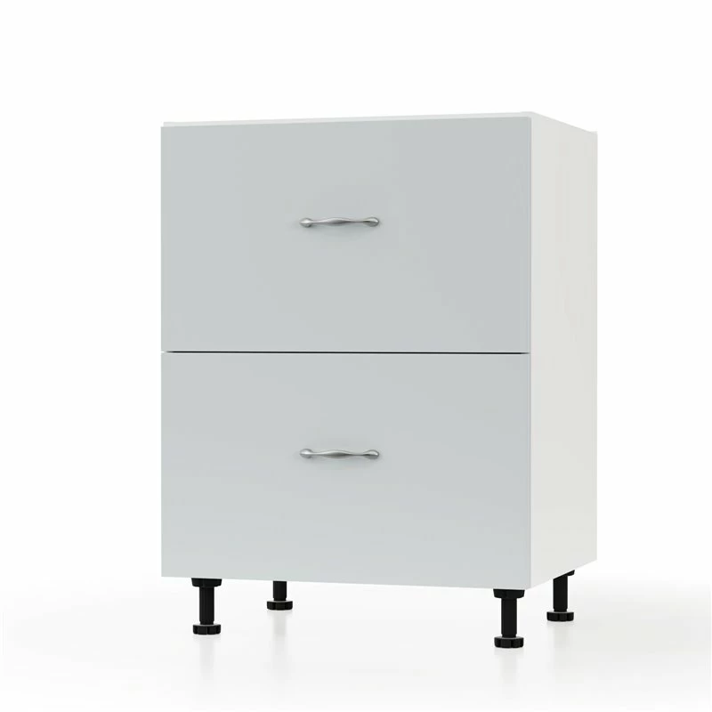 Alphab2b Modest Κάτω Ντουλάπι Συρταριέρα Γκρι 60x48x82cm