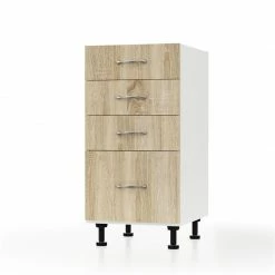 Alphab2b Modest Κάτω Ντουλάπι Συρταριέρα Σονόμα 40x48x82cm