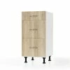 Alphab2b Modest Κάτω Ντουλάπι Συρταριέρα Σονόμα 40x48x82cm
