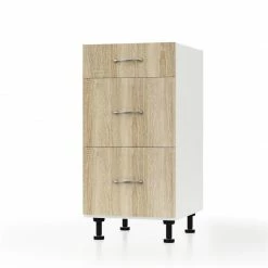 Alphab2b Modest Κάτω Ντουλάπι Συρταριέρα Σονόμα 40x48x82cm