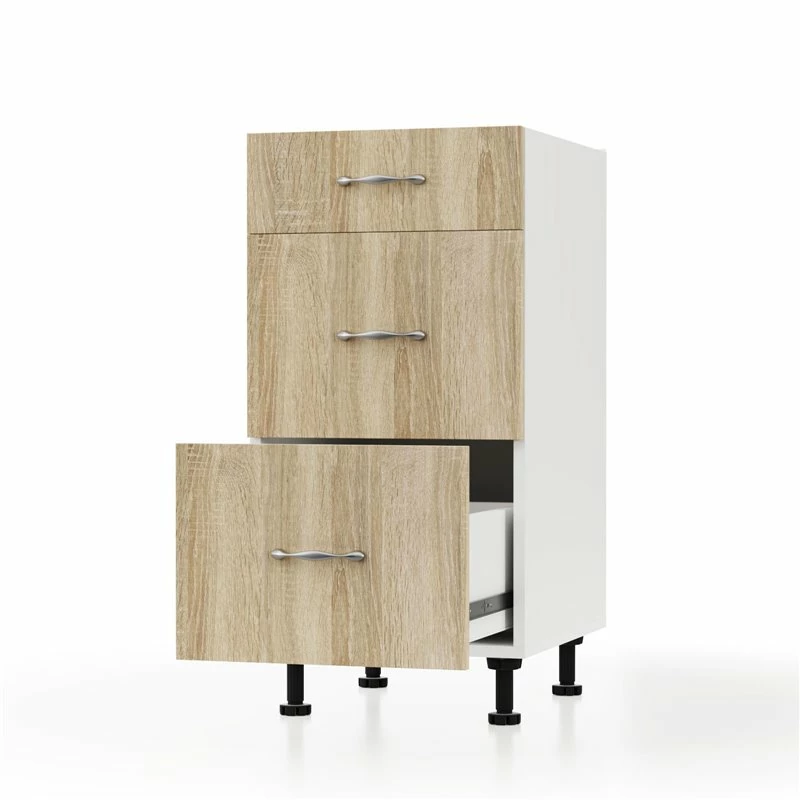 Alphab2b Modest Κάτω Ντουλάπι Συρταριέρα Σονόμα 40x48x82cm - Image 2