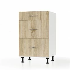 Alphab2b Modest Κάτω Ντουλάπι Συρταριέρα Σονόμα 50x48x82cm