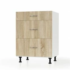 Alphab2b Modest Κάτω Ντουλάπι Συρταριέρα Σονόμα 60x48x82cm