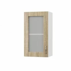 Alphab2b Modest Πάνω Ντουλάπι-Βιτρίνα Σονόμα 40x30x72cm