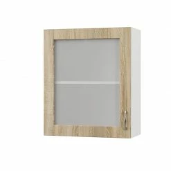 Alphab2b Modest Πάνω Ντουλάπι-Βιτρίνα Σονόμα 60x30x72cm