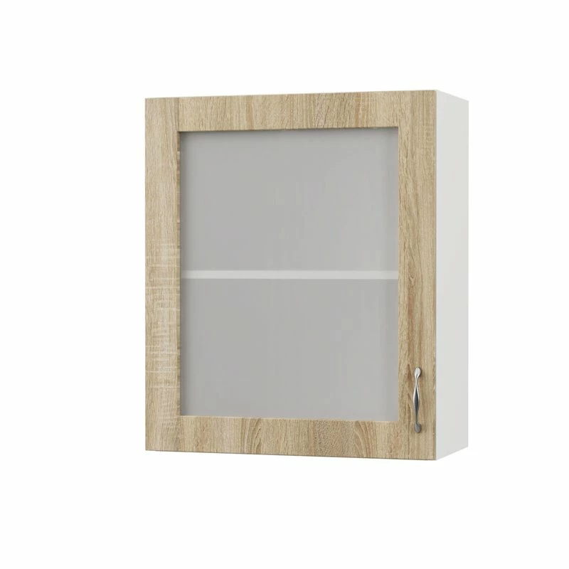 Alphab2b Modest Πάνω Ντουλάπι-Βιτρίνα Σονόμα 60x30x72cm