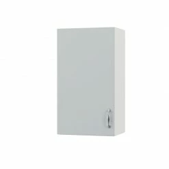 Alphab2b Modest Πάνω Ντουλάπι Γκρι 40x30x72cm