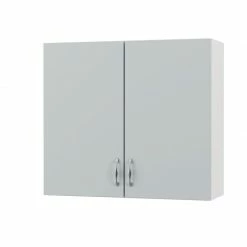 Alphab2b Modest Πάνω Ντουλάπι Γκρι 80x30x72εκ