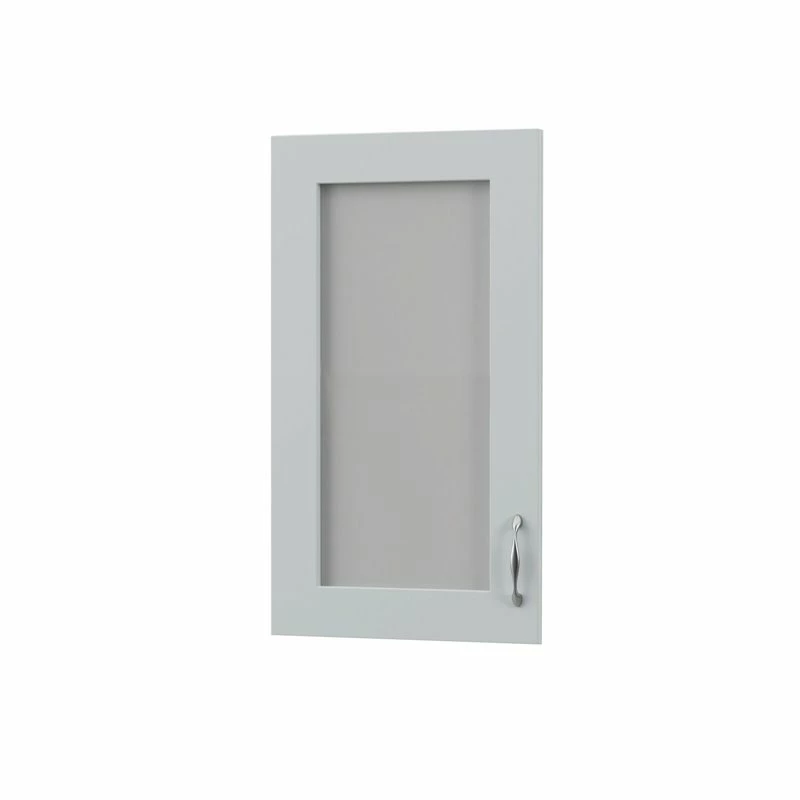 Alphab2b Άνω Πορτάκι-Τζάμι Modest Γκρι 40x72x1.6cm