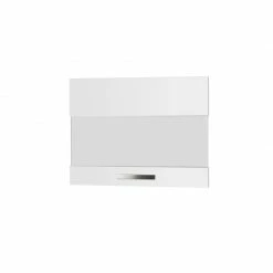 Alphab2b Άνω Πορτάκι-Τζάμι Απορροφητήρα Charlotte Λευκό 60x45x1.6cm