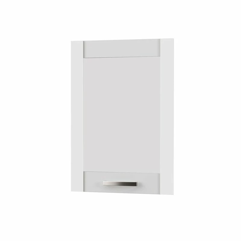 Alphab2b Άνω Πορτάκι-Τζάμι Αριστερό Charlotte Λευκό 50x71.8x1.6cm