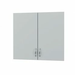 Alphab2b Άνω Πορτάκια Modest Γκρι 80x72x1.6cm