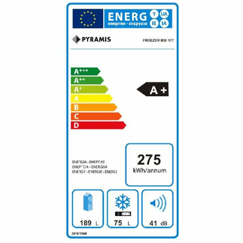 Εντοιχιζόμενος ψυγειοκαταψύκτης PYRAMIS Λευκός 031000804 - Image 2