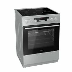 Κουζίνα ελεύθερη κεραμική με πολυλειτουργικό φούρνο KORTING KEC6352IPC 729338 Inox