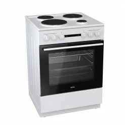 Κουζίνα ελεύθερη εμαγιέ με πολυλειτουργικό φούρνο KORTING KE6141WM 729332 Λευκή