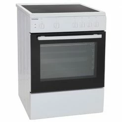 Κουζινα ελεύθερη κεραμική ESKIMO ES 4030 W Λευκή