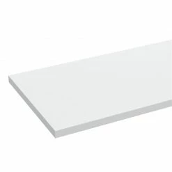 Alphab2b Πάγκος Κουζίνας Άνθυγρος Λευκός 120x60x3.8cm