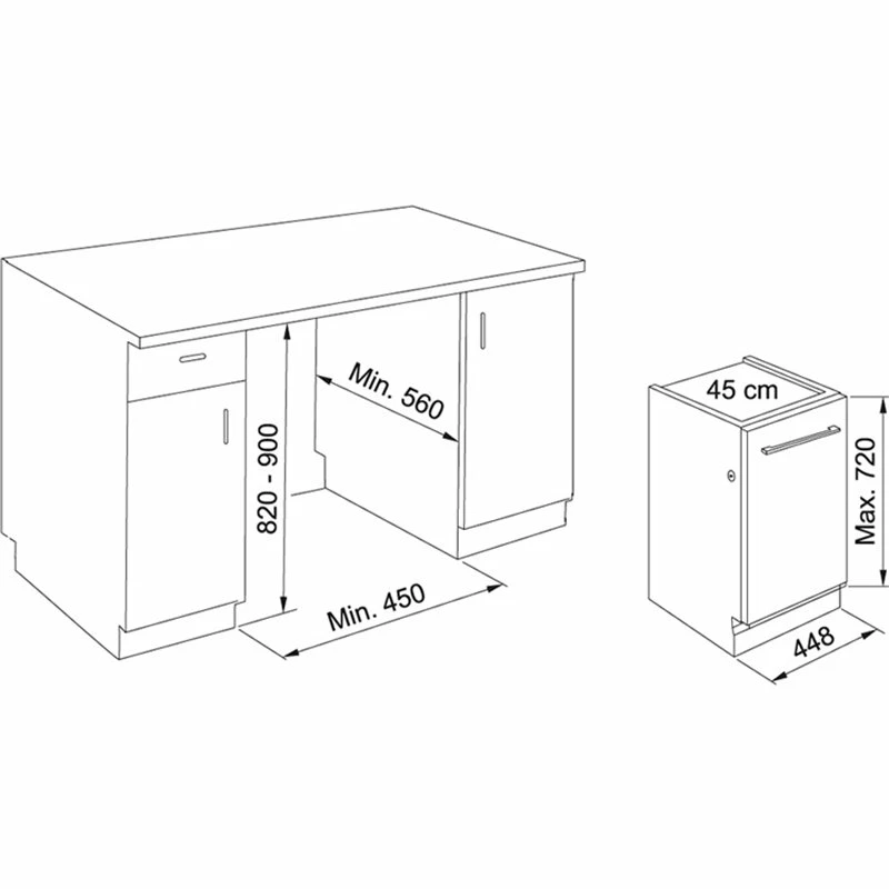 Πλυντήριο πιάτων 45 Cm FRANKE FDW 4510 E8P E 3175101006 - Image 2