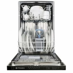 Πλυντήριο πιάτων ετοιχιζόμενο PYRAMIS DWF 45FI 45 Cm Μαύρο 033000705