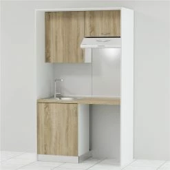 Alphab2b Πολυκουζινάκι Σετ 11τεμαχίων Λευκό-Σονόμα 123.2x61.8x209.6cm